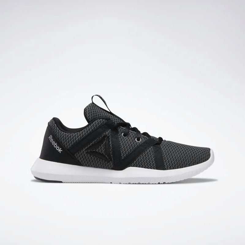 Adidasi Training Reebok Reago Essential Dama Negrii/Argintii Metal Romania TM2820OW